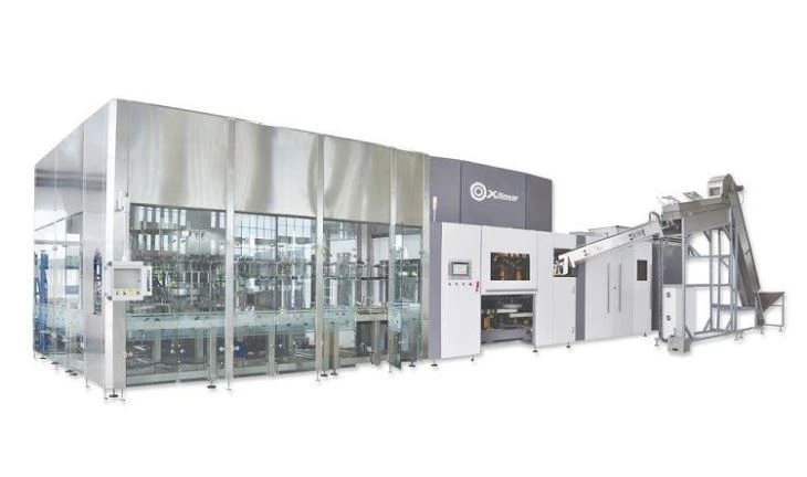 Soffiaggio Riempimento Tappatura Combiblock